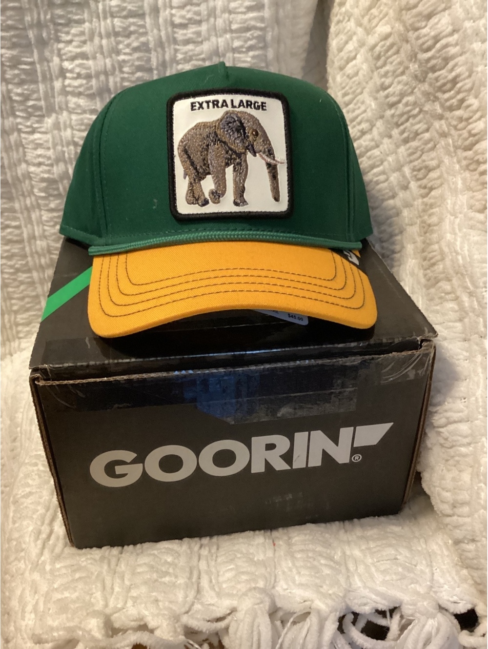Goorin Bros Limited Edition Elephant Extra Large Athletics  New With Tags